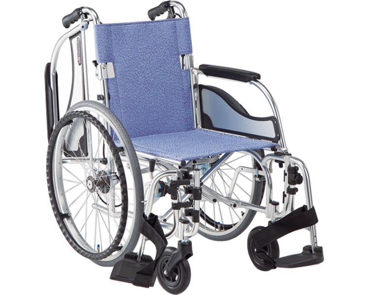 楽天市場】松永製作所 アルミ自走式車椅子 エアリアル MW-SL31B 介助