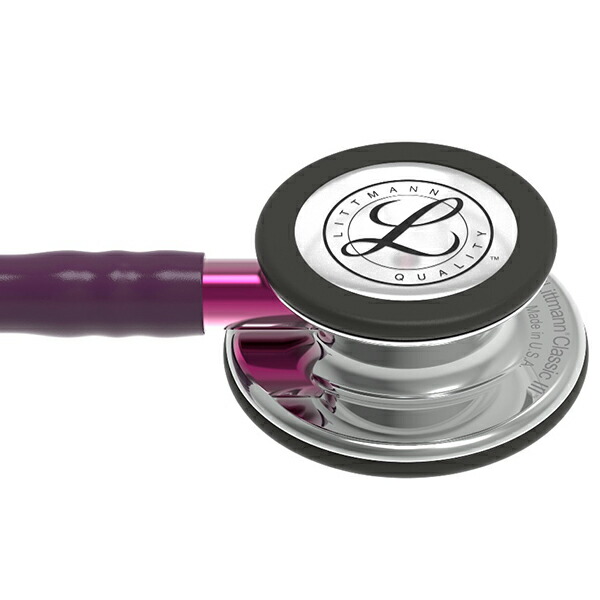 楽天市場】リットマン 聴診器 クラシック3 プラム/ピンクステム/ミラー