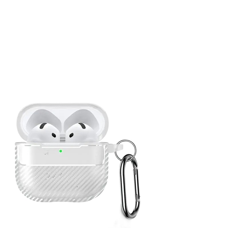 楽天市場】Airpods 第4世代 ケース 炭素繊維調 カーボン仕様 airpods 4