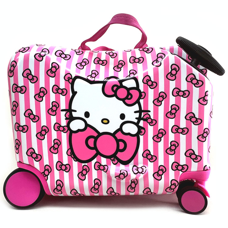 楽天市場】乗れる キャリーケース キャリーバッグ ハローキティ
