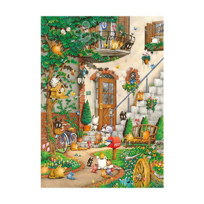 楽天市場】【取寄品】 ジグソーパズル 500ピース スリーピングキャッツ