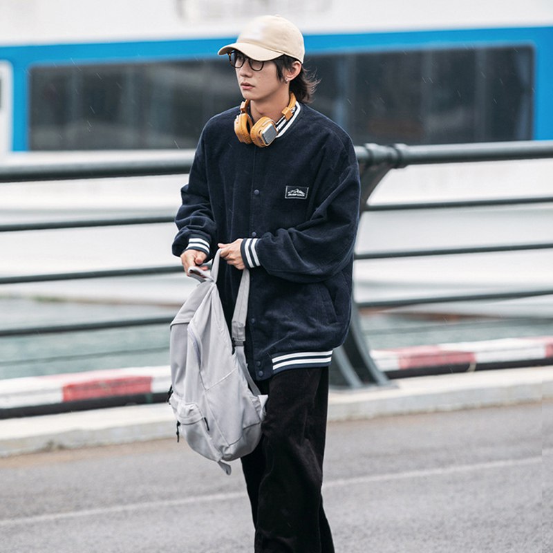 楽天市場】コーデュロイ スタジャン メンズ レディース スタジアム