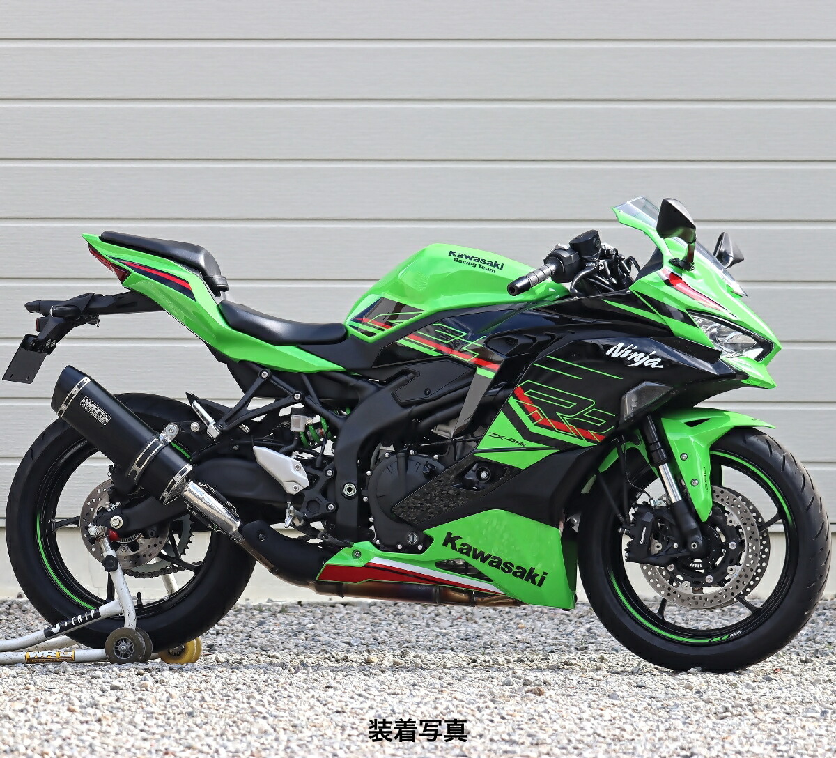 楽天市場】WR'S Kawasaki ZX-4R SE/ZX-4RR SS-OVAL F-BLACK チタン