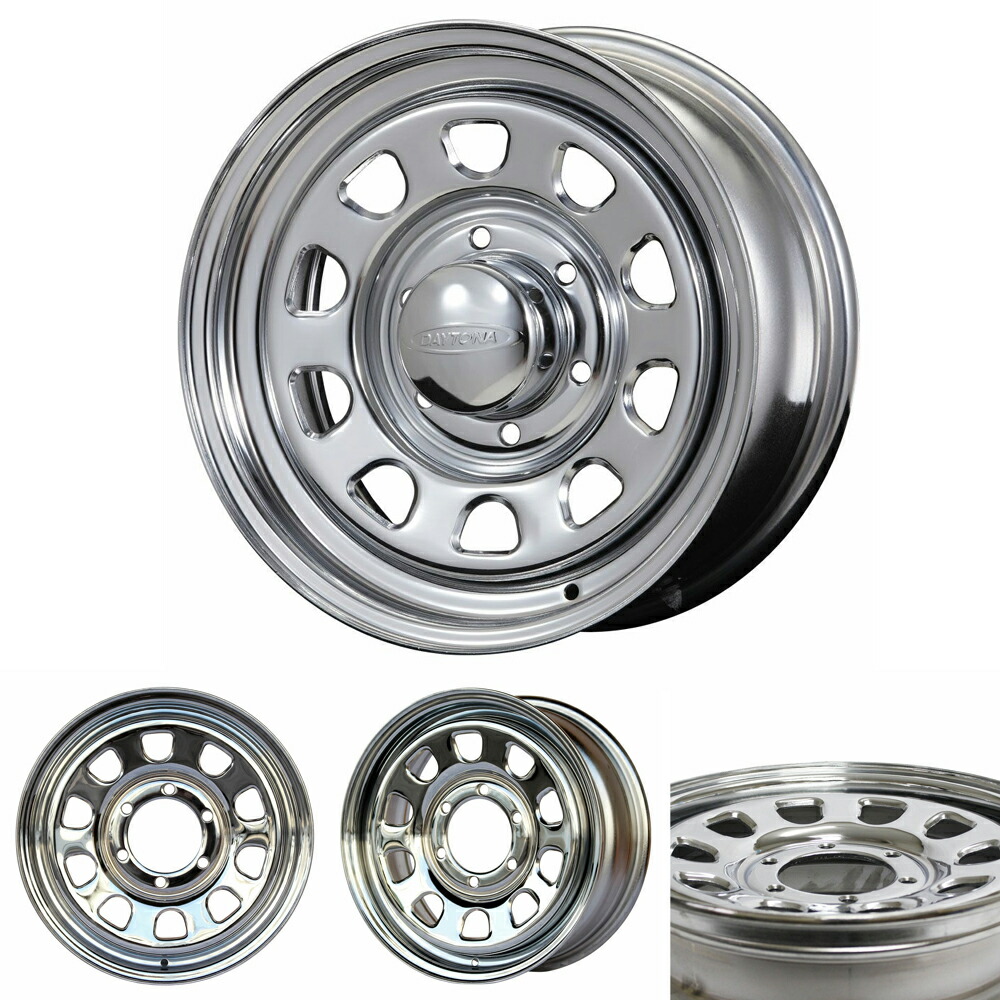 楽天市場】【4本組】200系 ハイエース タイヤホイールセット Daytona