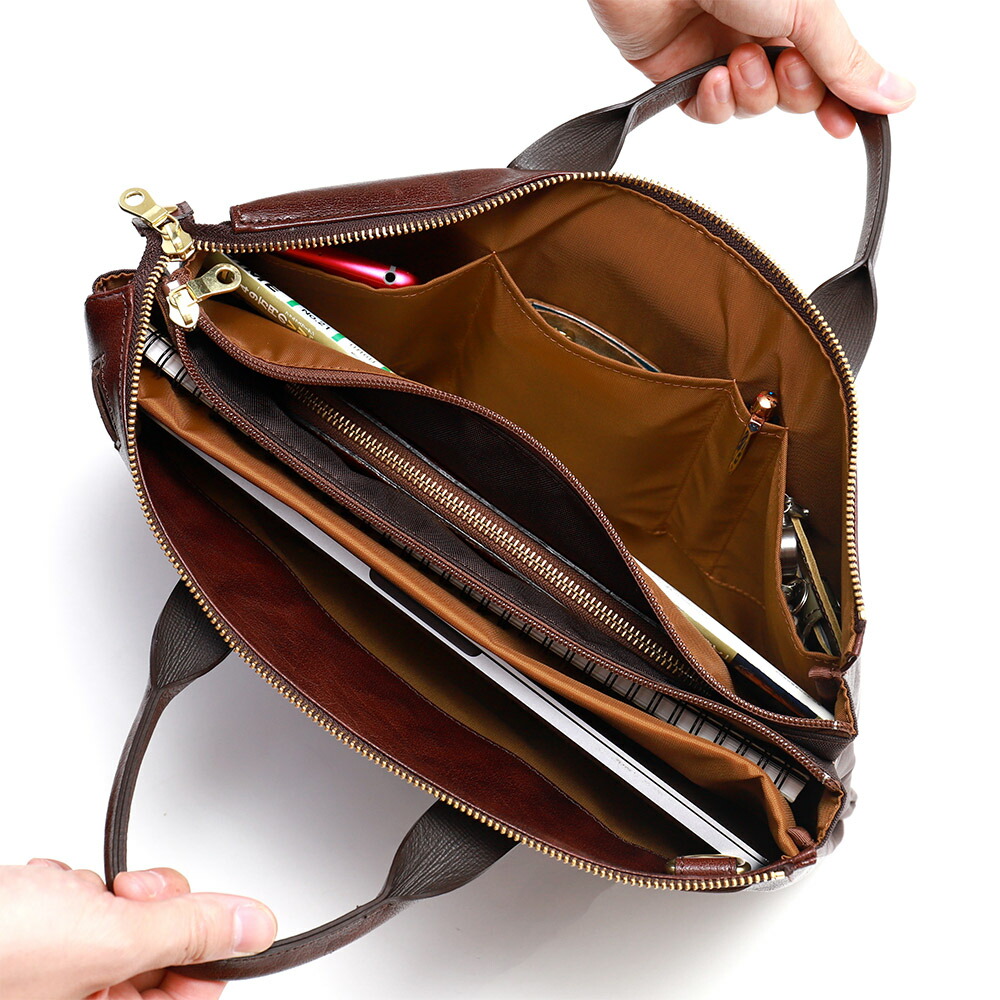 楽天市場】『デュック』(全3色)バッファローレザー/【ビジネスバッグ