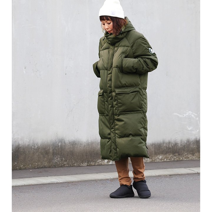 楽天市場】ダウンジャケット ロング リアルダウン ベンチコート