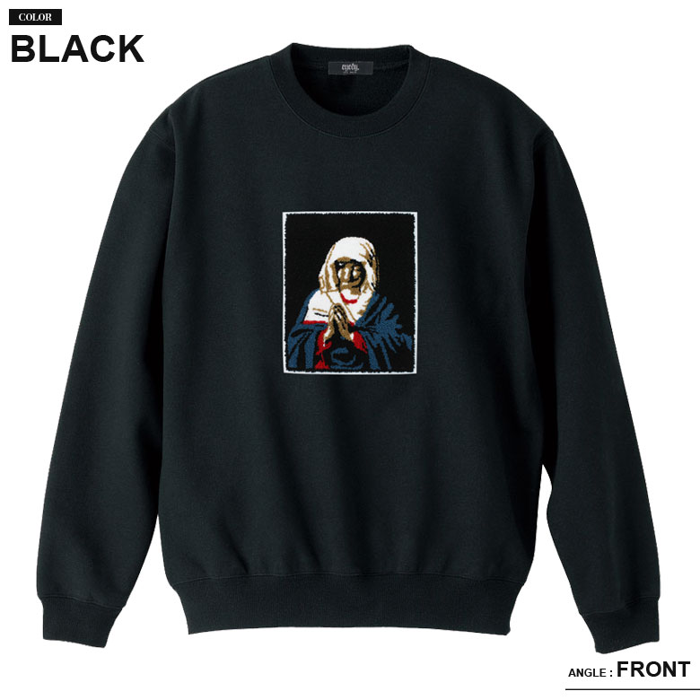 楽天市場】アイディー EYEDY ICORN スウェット クルーネック 丸首 裏