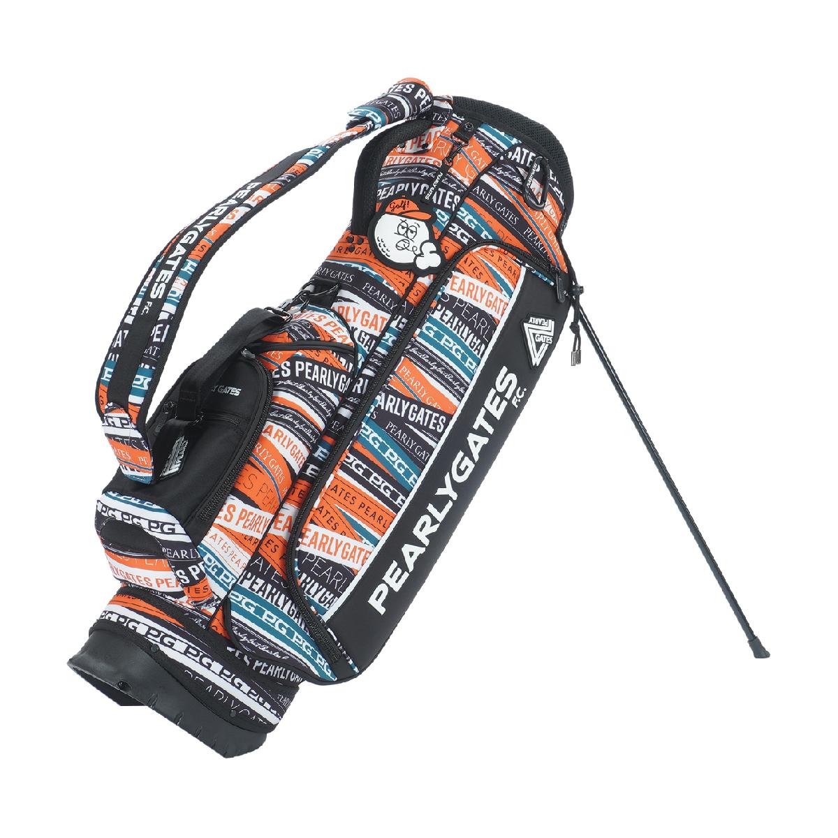 楽天市場】パーリーゲイツ PEARLY GATES ロゴリボン柄スタンドキャディ