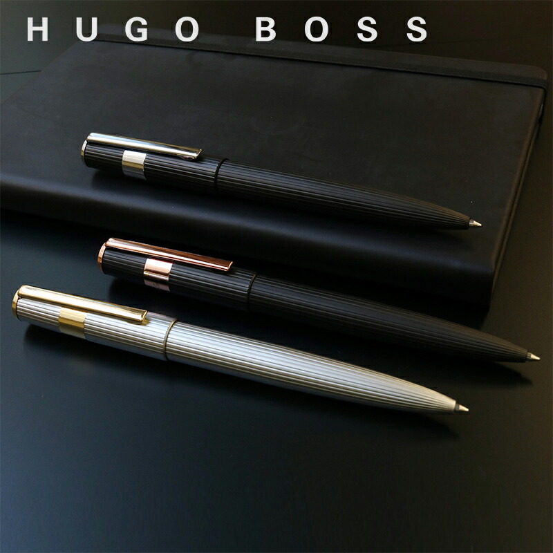 楽天市場】ヒューゴボス HUGO BOSS ボールペン ギア ピンストライプ