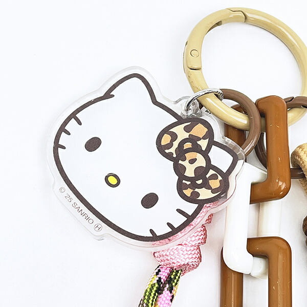 楽天市場】サンリオ ハローキティ ストラップチャーム ヒョウ柄 Sanrio
