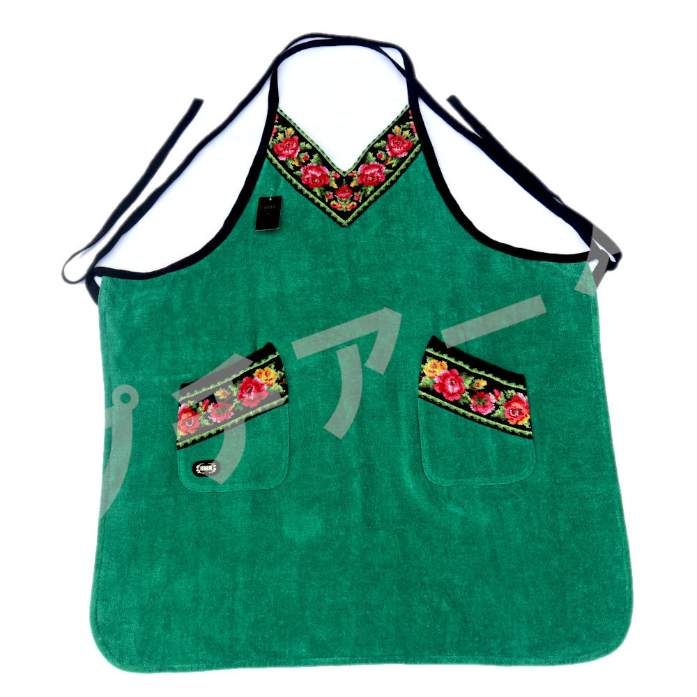 楽天市場】フェイラー フェイラーエプロン レイシーローズ グリーン