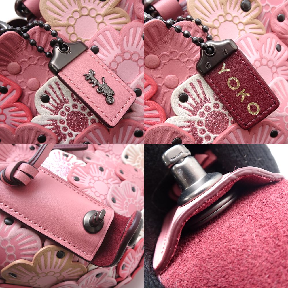 楽天市場】COACH コーチ ティーローズバスケットバッグ 67702 2Way