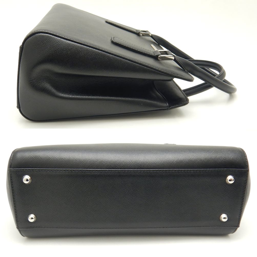 楽天市場】BURBERRY バーバリー ハンドバッグ サフィアーノ レザー