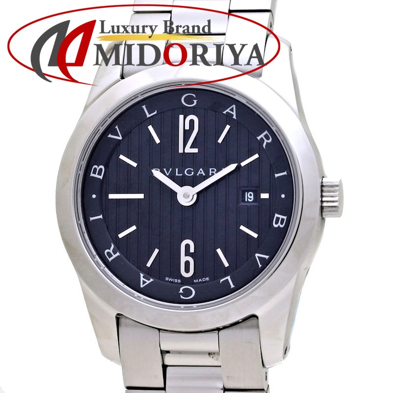 楽天市場】BVLGARI ブルガリ ソロテンポ ST30BSSD ST30S【磨き済/電池