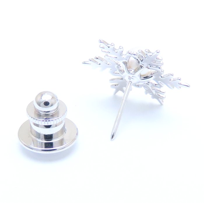 楽天市場】MIKIMOTO ミキモト ピン ブローチ 雪の結晶モチーフ パール