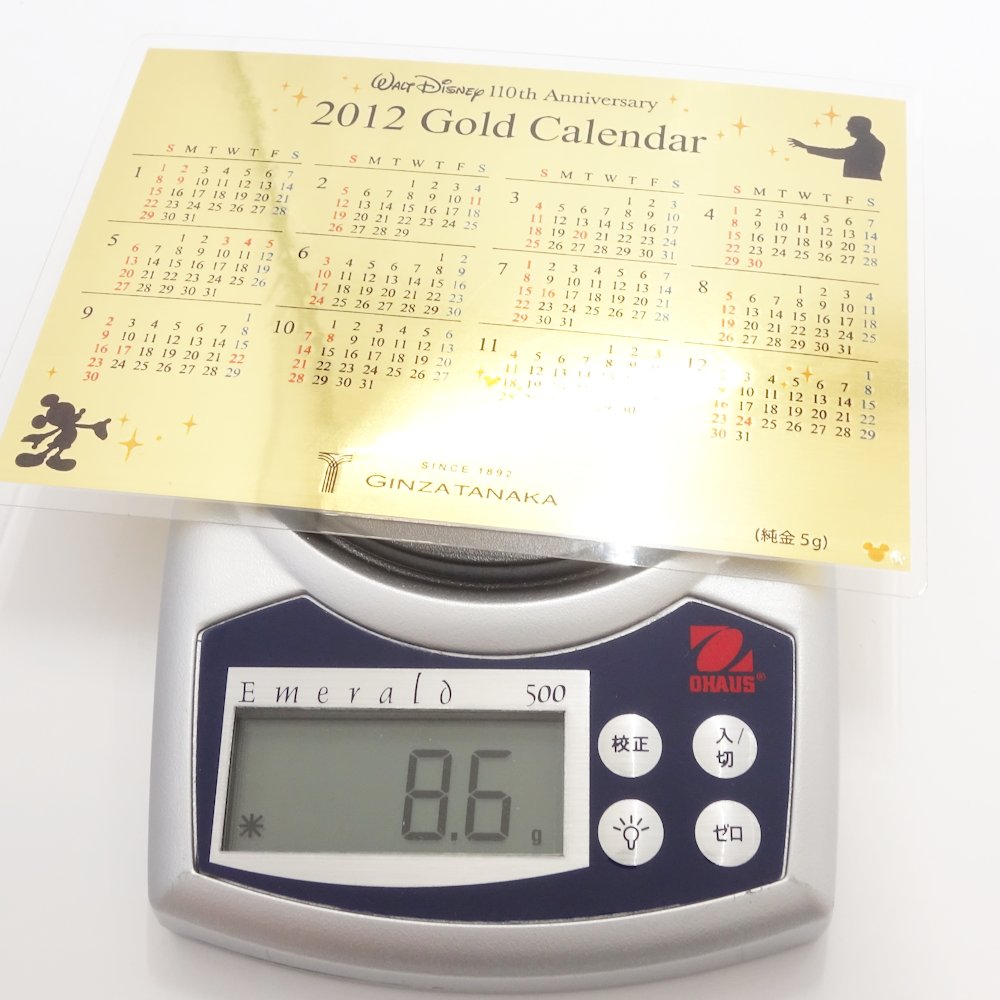 楽天市場】ディズニーx田中貴金属 ウォルトディズニー110周年 K24YG