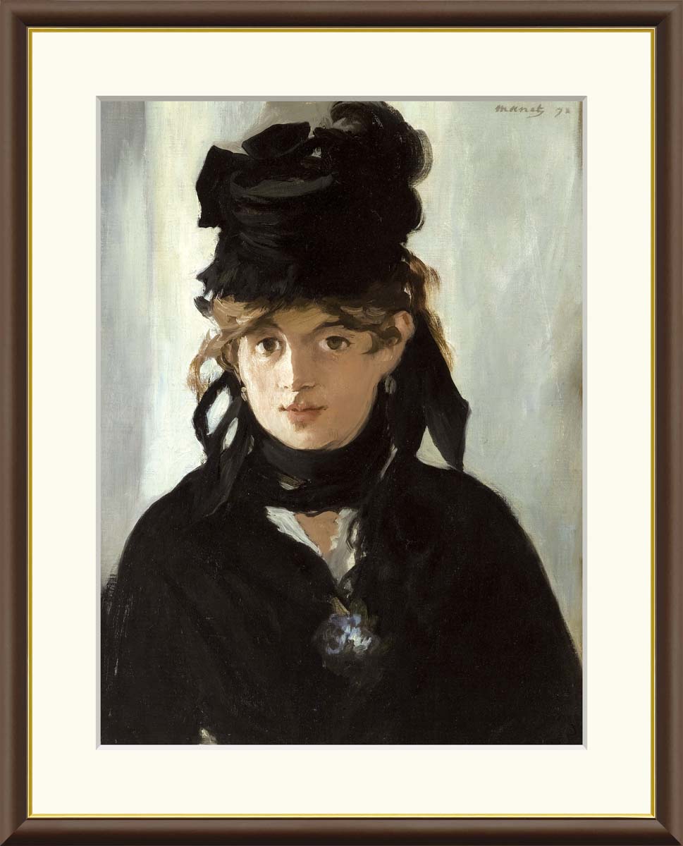 楽天市場】【アート 絵画】世界の名画 マネ すみれの花束をつけた