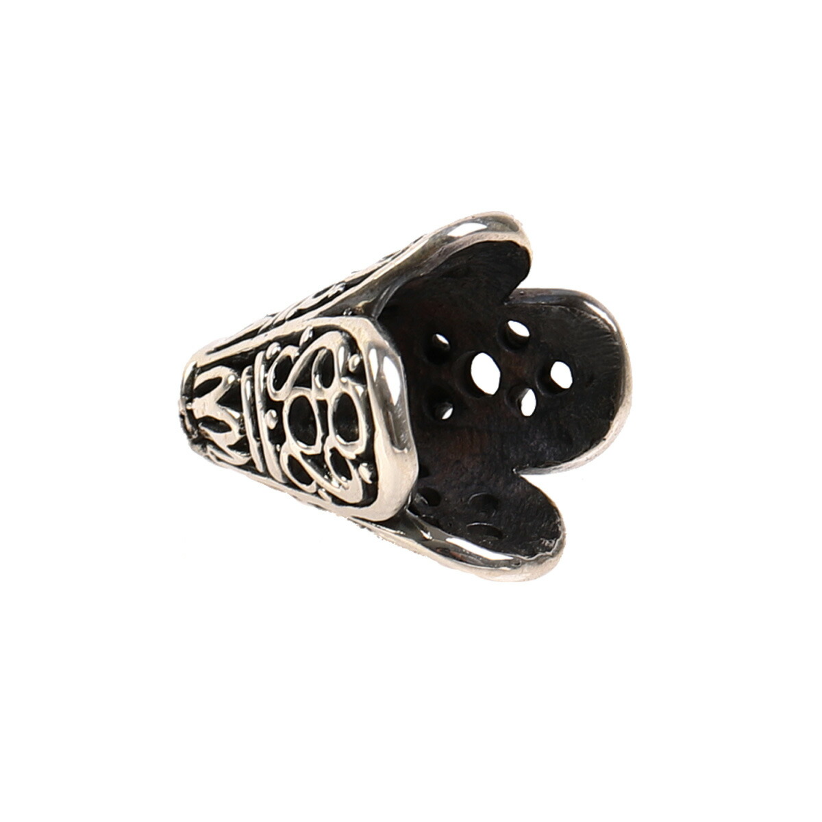 楽天市場】キャップ レディース メンズ シルバー925製 パーツ 1個売り