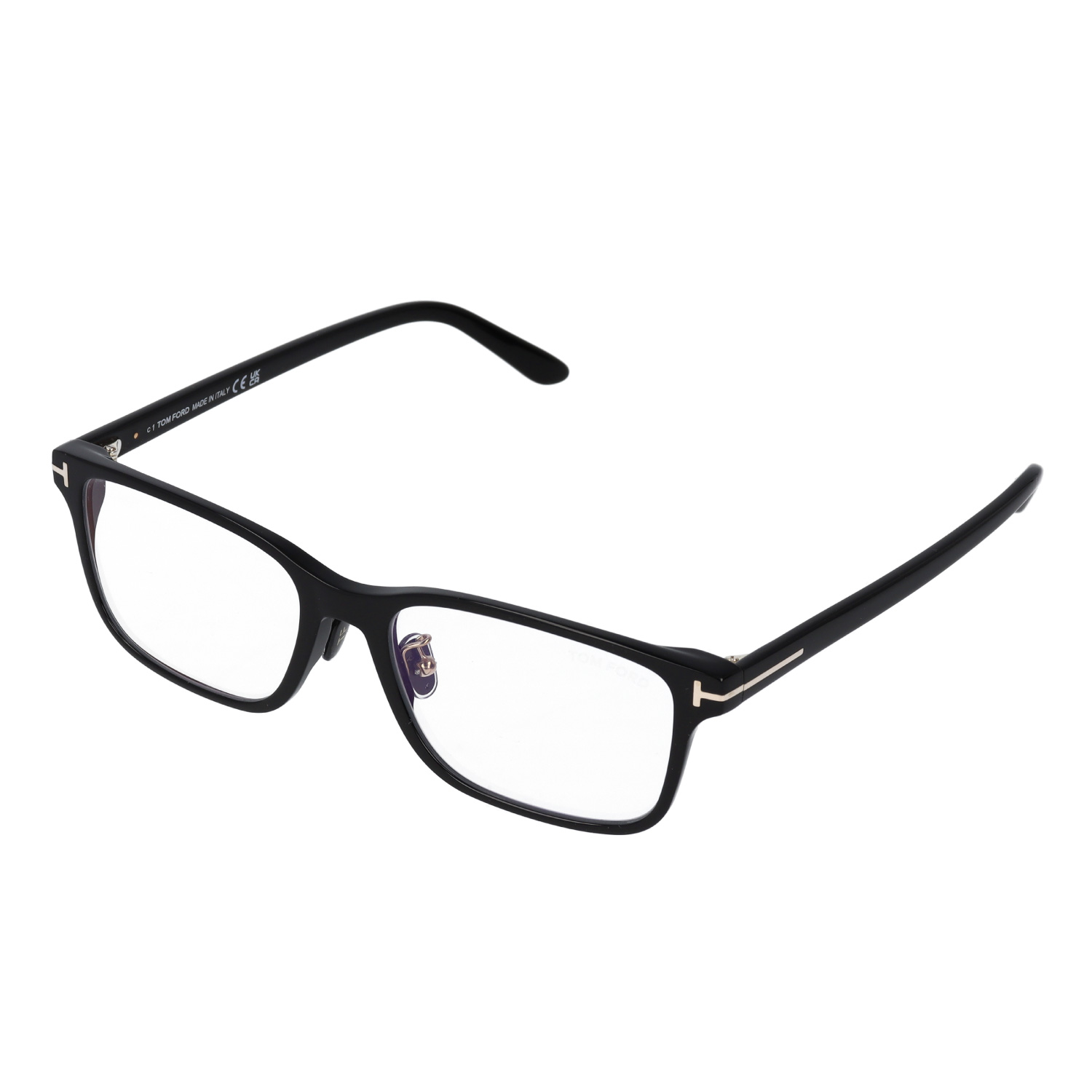 TOMFORD TF5925DB グラデーショングレー スクエア型メガネ 【公式通販】