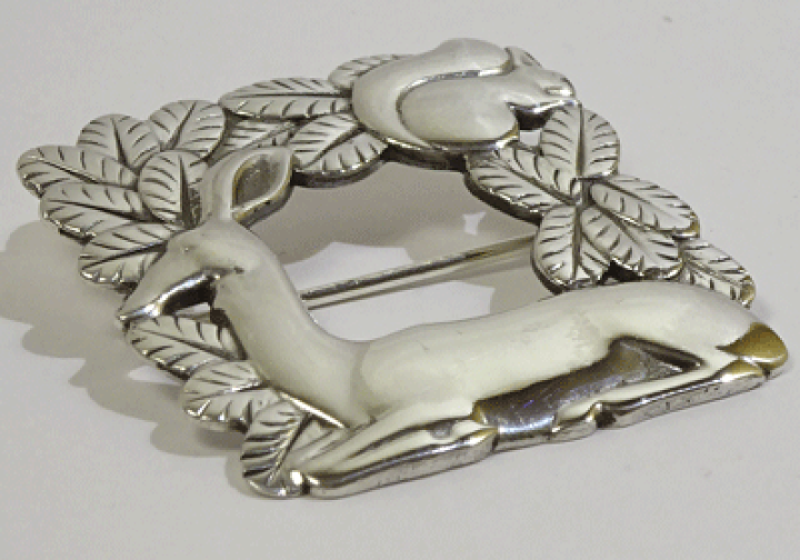 楽天市場】ジョージジェンセン ブローチ318 鹿とリス : 輸入雑貨ピナコテカ