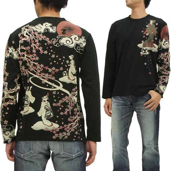 楽天市場】インフィニティ 長袖Tシャツ 舞妓サッカー 胤富仁帝 和柄