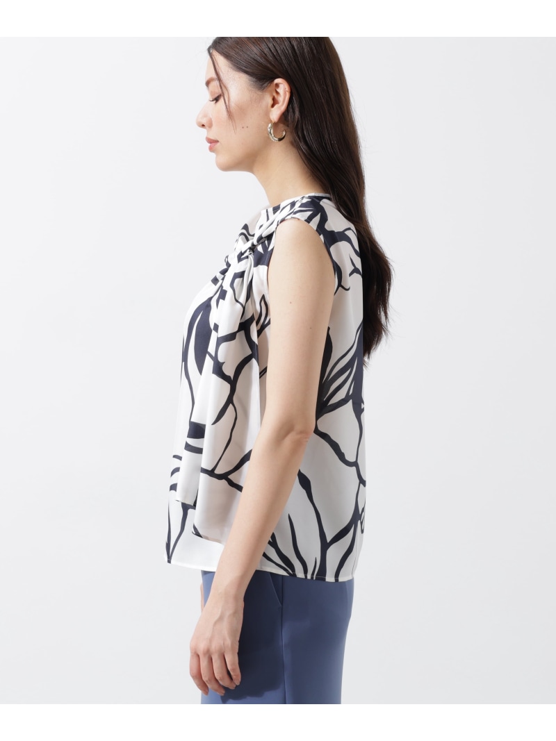 楽天市場】【SALE／30%OFF】アートフラワープリントブラウス