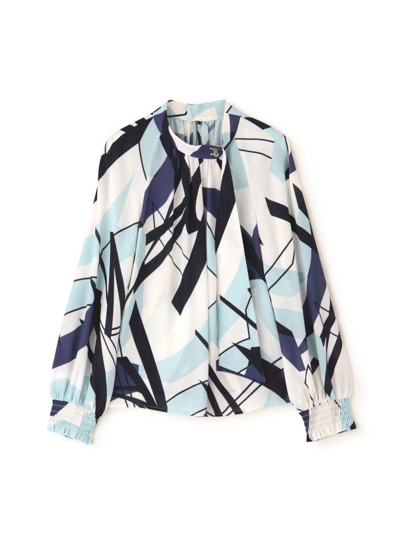 楽天市場】【SALE／50%OFF】◇ジオメトリックアートプリントブラウス