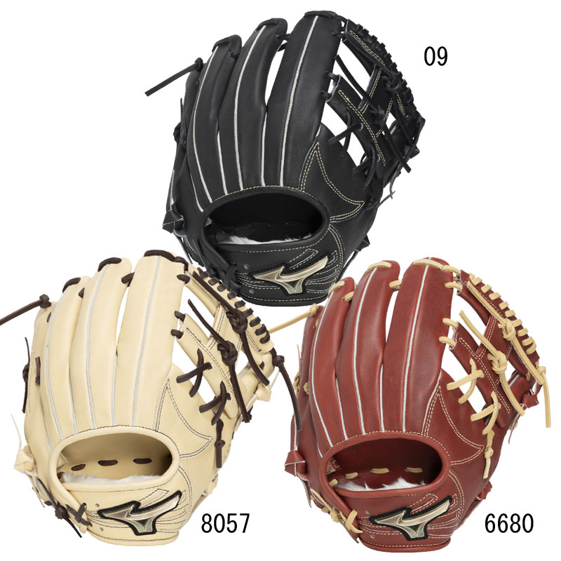 野球グローブ ミズノ グローバルエリート 軟式 グローブ 一般 内野」の