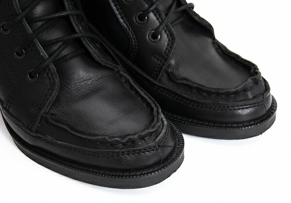 楽天市場】【中古】 ズッカzucca レザーサイドジップレースアップ