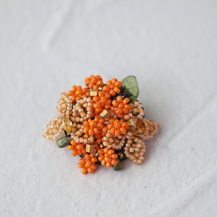 楽天市場】ビーズアクセサリー キット 大人 キンモクセイ・ブローチ