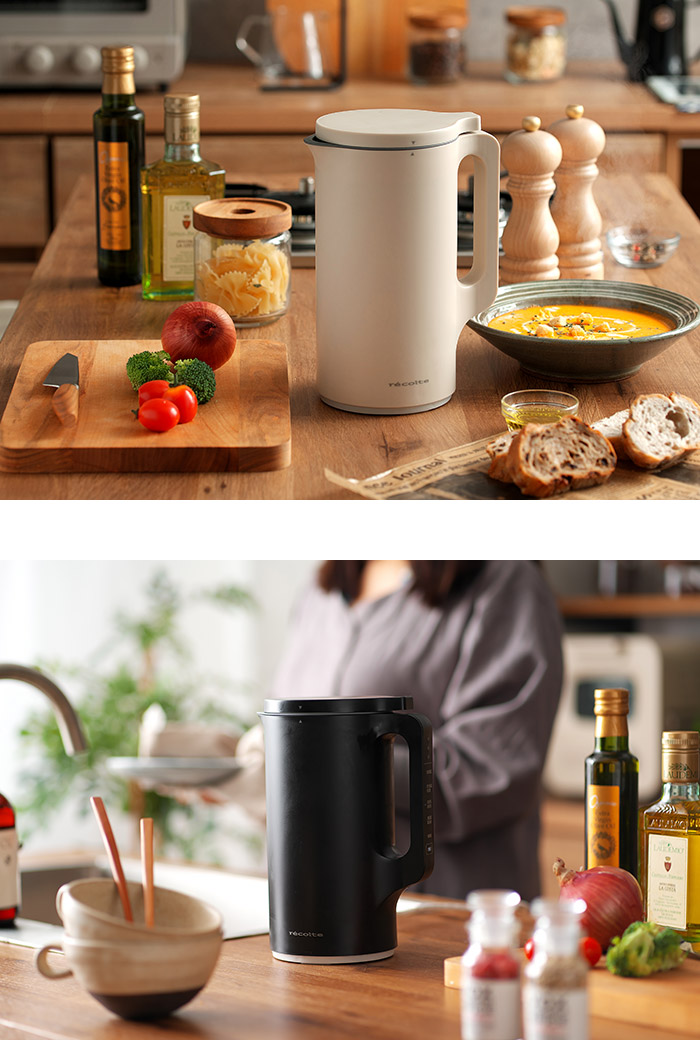 楽天市場】自動調理ポット レコルト スープメーカー 【レシピ本＆特典