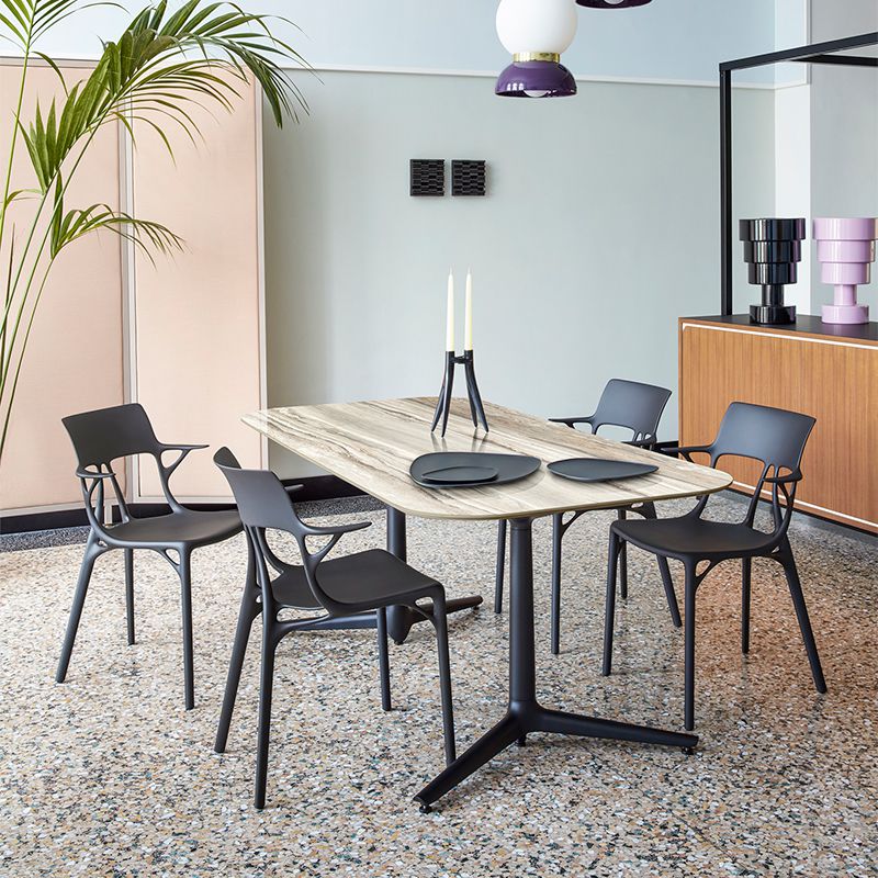 kartell カルテル クリア アクリル ハイスツール ダイニング 2脚セット