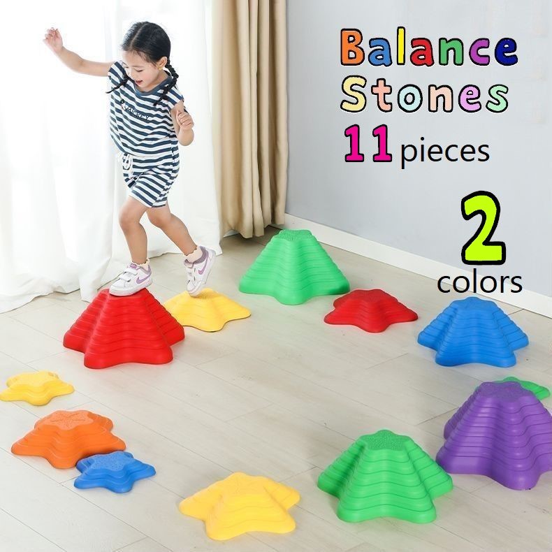 楽天市場】送料無料 バランスストーン バランスブロック 11個セット