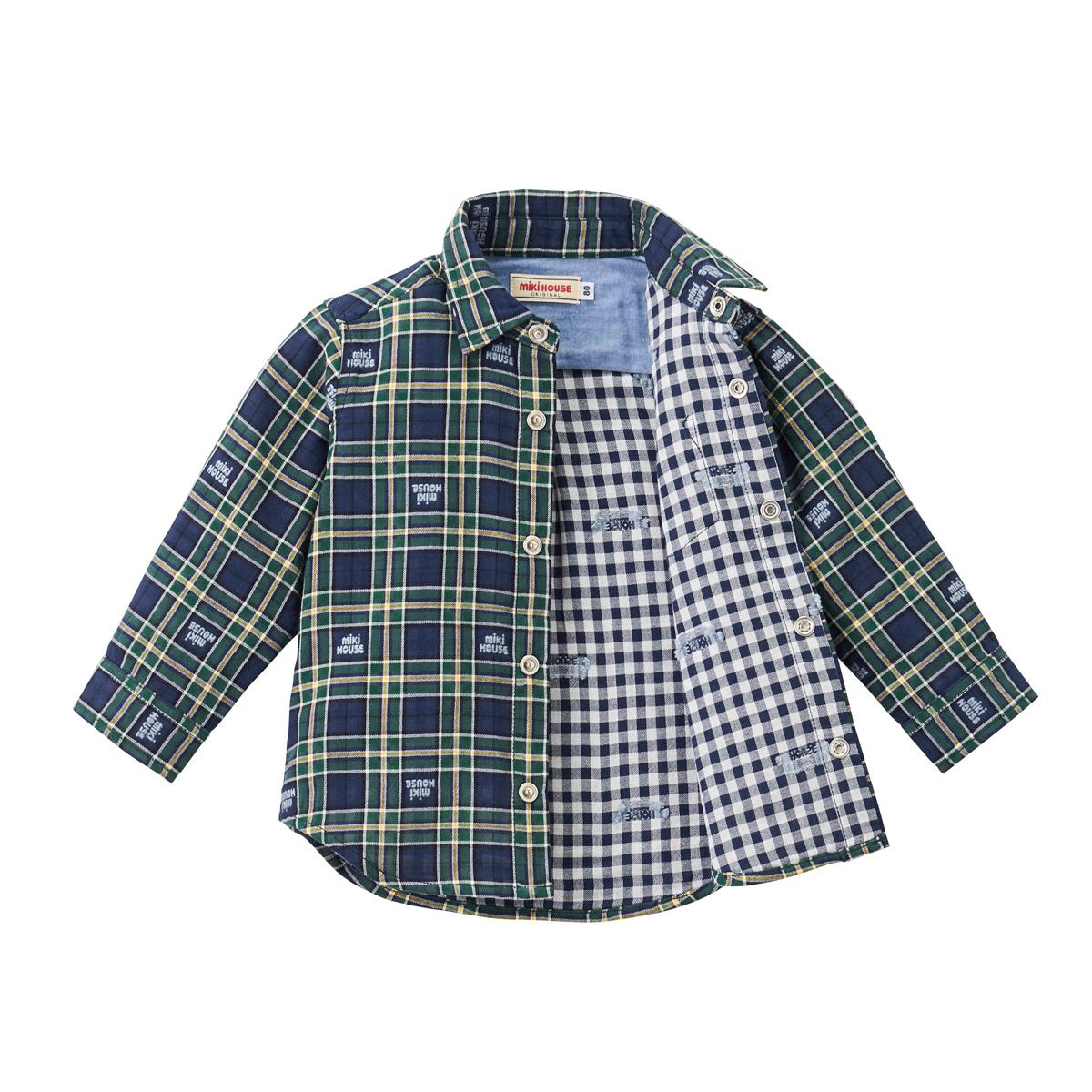 楽天市場】【スーパーセール40%OFF】ミキハウス mikihouse 長袖