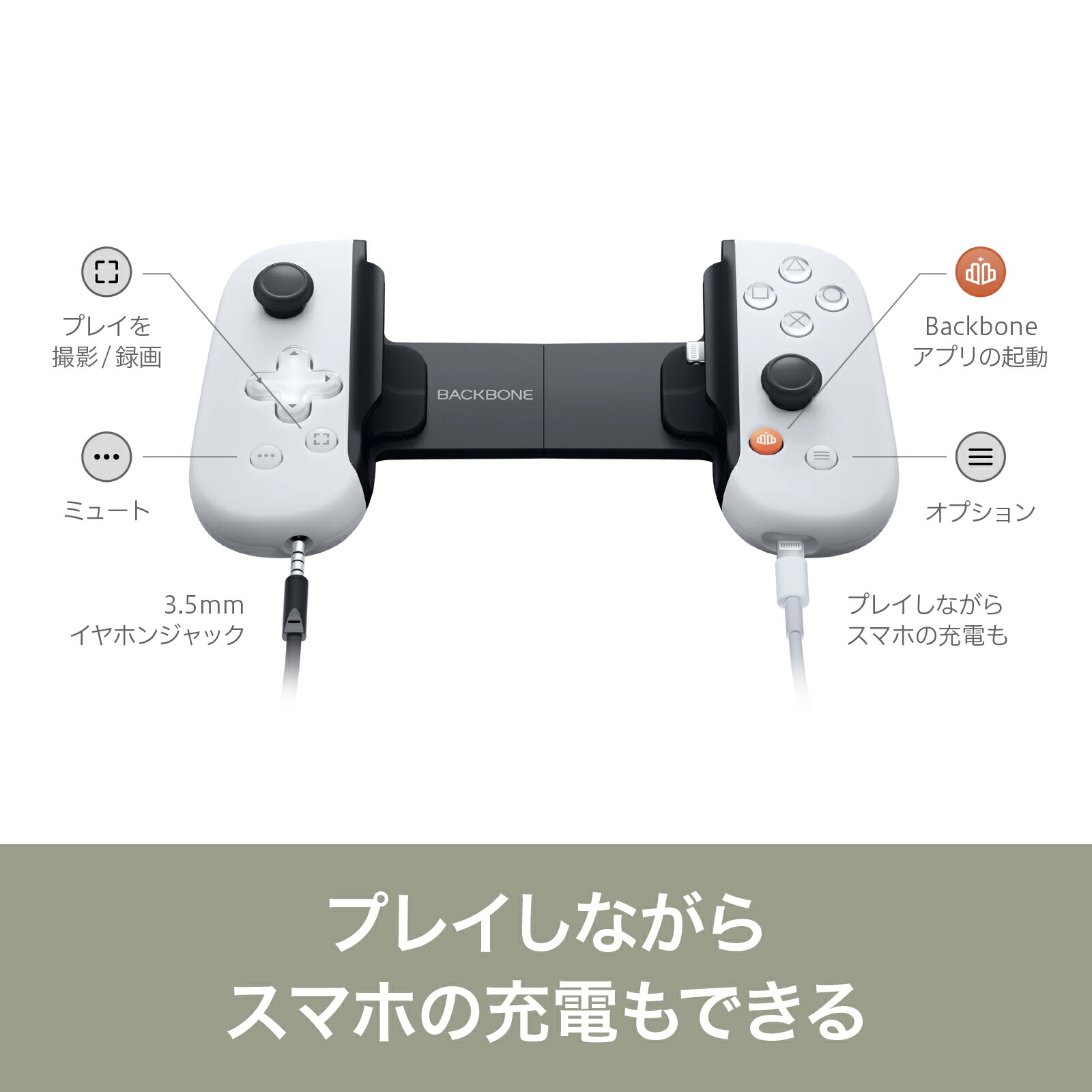 楽天市場】Backbone One (USB-C) (第2世代) - PlayStationデザイン