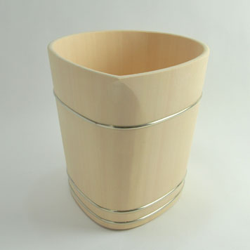 楽天市場】【中川木工芸 比良工房】尾州檜シャンパンクーラーshizuku