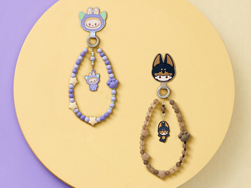 楽天市場】POP BEAN パジャマパーティー モバイルフォンチェーン