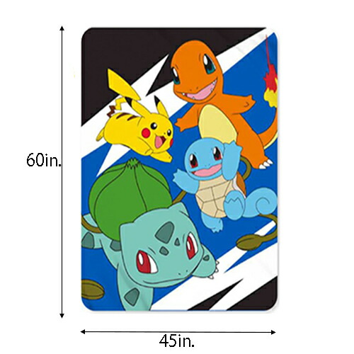 楽天市場】ポケモン フリース ブランケット 18266 グッズ ひざかけ