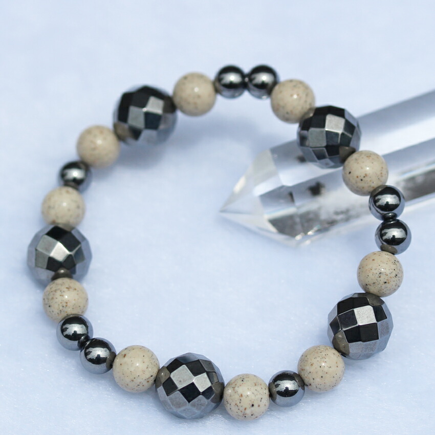 楽天市場】北投石 高純度 テラヘルツブレスレット テラヘルツ波健康