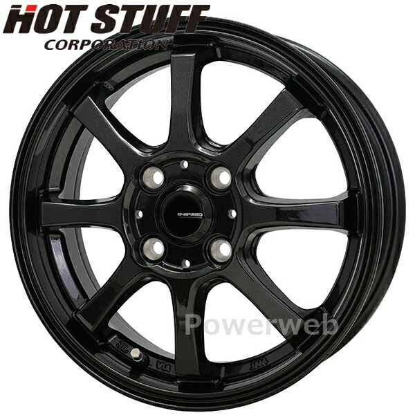楽天市場】[ホイール1本(単品)] G.speed G08 14インチ×4.5J PCD：100