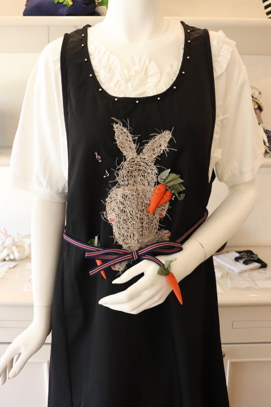 楽天市場】再入荷 正規販売代理店 さえら ポテチーノ エプロン うさぎ