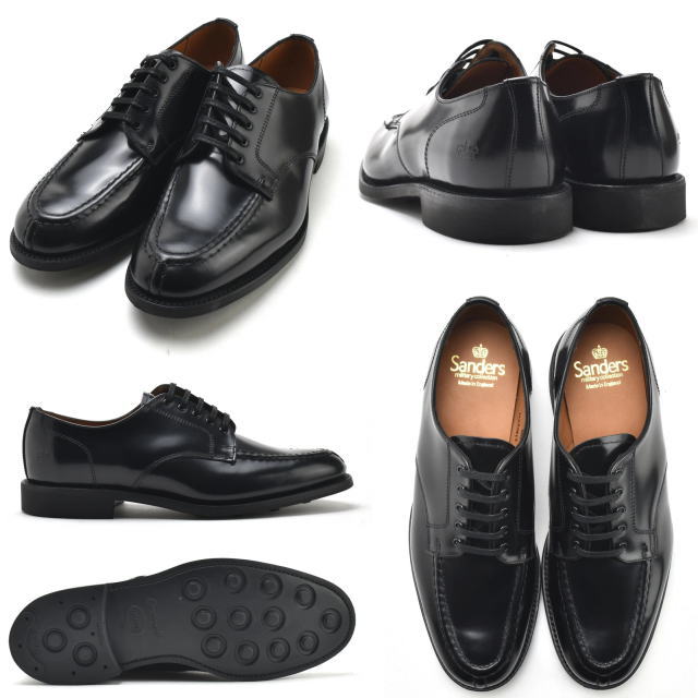楽天市場】サンダース 靴 Uチップ SANDERS MILITARY APRON DERBY 1130B