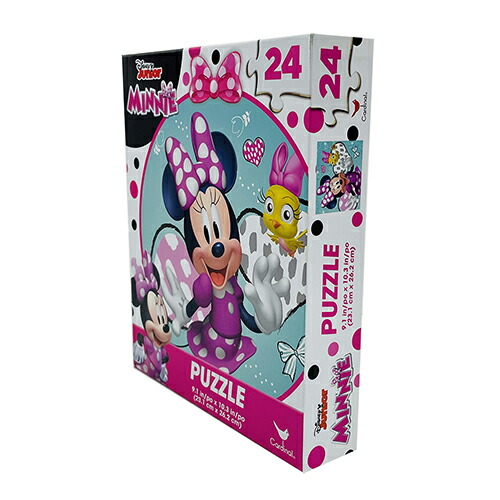 楽天市場】ミニー パズル 24ピース ( 横図案/ミニー＆ひよこ) 15371d