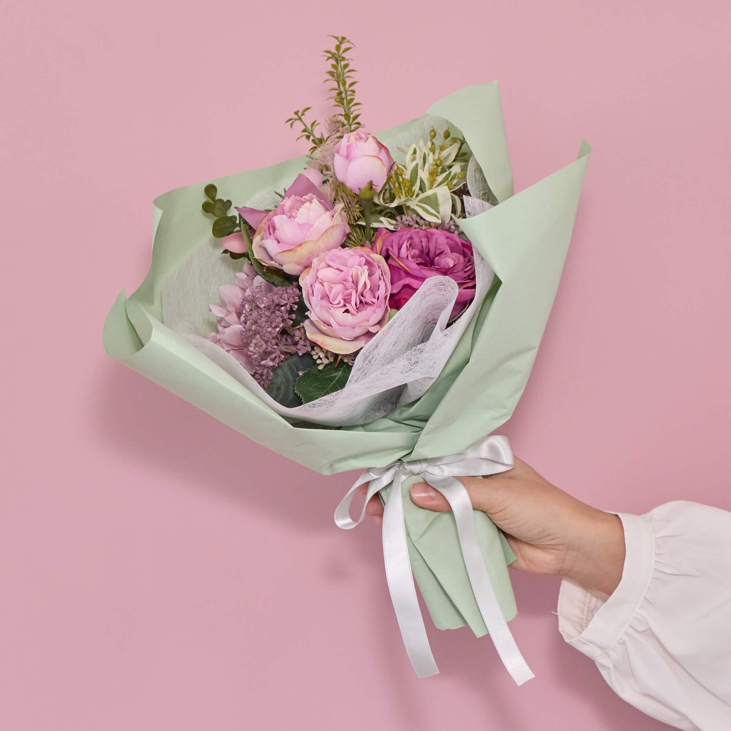 楽天市場】【公式】お祝い花 おまかせ花束 PK 造花 フラワー