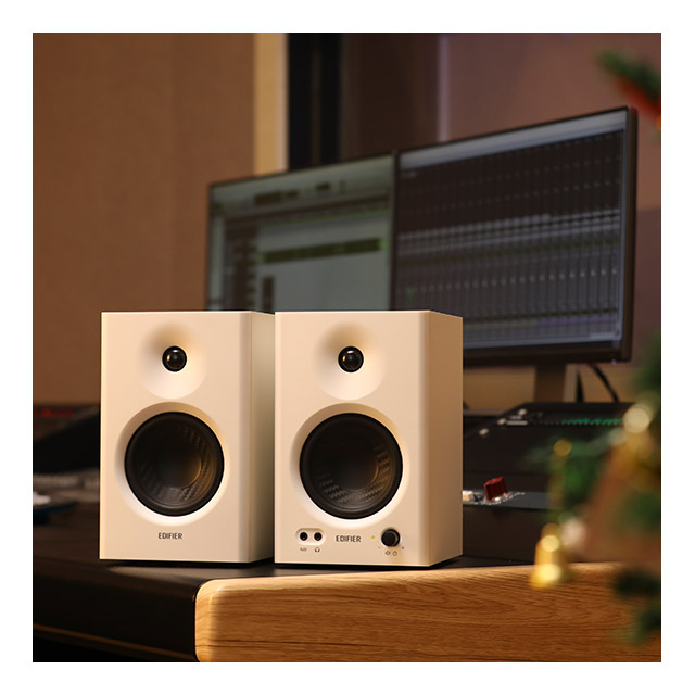 楽天市場】Edifier MR4 モニタースピーカー 42W TRSバランス入力 全2色