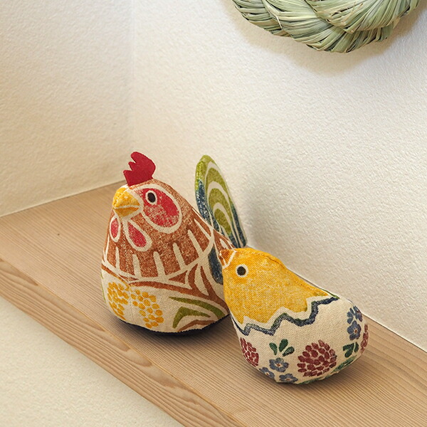 楽天市場】□真工藝 木版手染めぬいぐるみ 干支シリーズ・親子セット