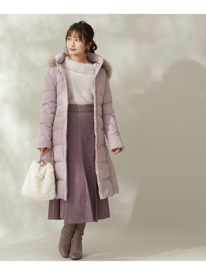 楽天市場】ファー付きロングダウンコート PROPORTION BODY DRESSING