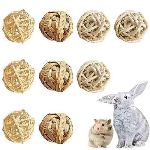 楽天市場】GOODCHI うさぎ ハムスター おもちゃ 草編みのボール ミニ