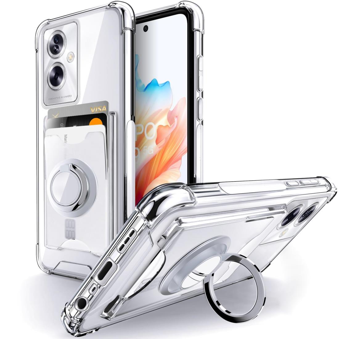 楽天市場】Rockaway Oppo A79 5G ケース カード収納 背面ポケット