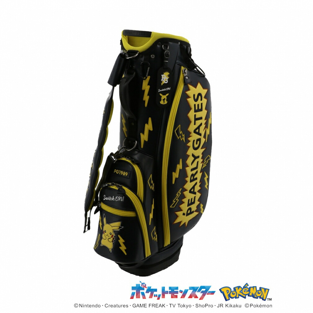 楽天市場】パーリーゲイツ 【ポケモン】ピカチュウ スタンド式キャディ